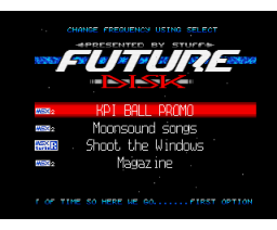 FutureDisk 30 (1997, MSX2, S.T.U.F.F.)