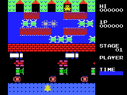 Frogger (1983, MSX, Konami) | Generation MSX