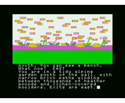 The Worm in Paradise (1985, MSX, Level 9 Computing)