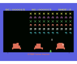 Space Invaders (1988, MSX, Volker Becker)