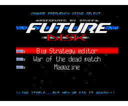 FutureDisk 23 (1996, MSX2, S.T.U.F.F.)
