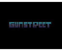 Gunstreet (1993, MSX, Electromagic)
