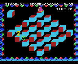 Q-Bert (1987, MSX, Gottlieb) | Generation MSX