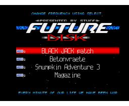 FutureDisk 22 (1995, MSX2, S.T.U.F.F.)
