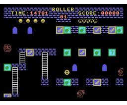 Roller (1987, MSX, Triosoft)