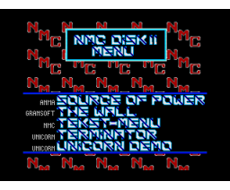 NMC Disk 2 (1992, MSX2, NMC)