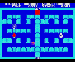 Binary Land (1984, MSX, SoftBank)