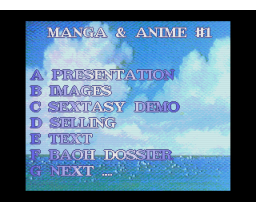Anime & Manga #1 (1992, MSX2, Danilo Danisi)