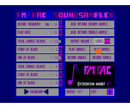 FM-FAC Soundsampler (1989, MSX2, FAC)