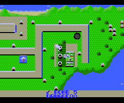 Raid on Bungeling Bay (1984, MSX, Brøderbund Software)