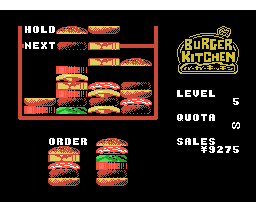 Burger Kitchen (2020, MSX, Habit Soft)