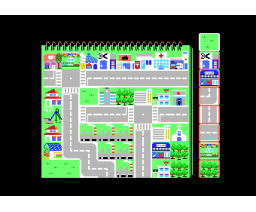 Nikonikopun: Everybody's Town (1984, MSX, R&D Computer Co. Ltd)