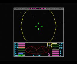 Elite (1987, MSX, Mr. Micro)