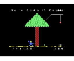 Yosaku (1983, MSX, Kenritsu Micro Computer Systems)
