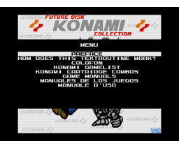 FD Konami Collection (1999, MSX2, S.T.U.F.F.)