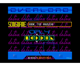 Overload (1997, MSX2, Datax)