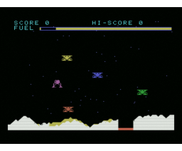 Super Lander (1987, MSX, Courbois Software)