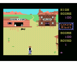 West (1987, MSX, Newsoft)