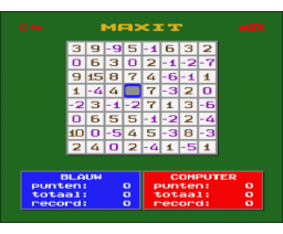 Bordspelen de luxe (1990, MSX2, Thijs Geerlings)