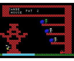 Zanbe House (1984, MSX, Soft Studio WING)