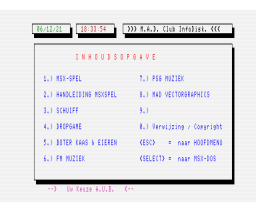 MAD Infodisk #1 (1990, MSX2, MAD)