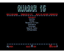 Quasar #15 (1992, MSX2, MSX Club Gouda)
