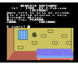 O Conde de Monte Cristo (1988, MSX, C. Fabiano)