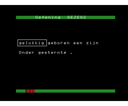 Husselzin / Husseltekst (1988, MSX2, OPSET)