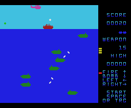 Marine Battle (1983, MSX, ASCII Corporation)