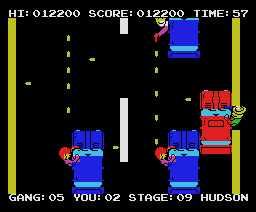Gang Man (1984, MSX, Hudson Soft)
