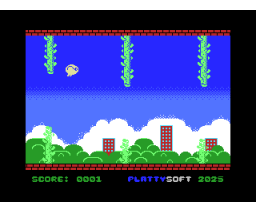 Flappy Patastrato (2025, MSX, Platty Soft)