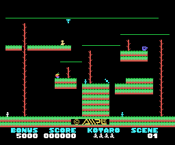 Boogie Woogi Jungle (1983, MSX, Ample Software)