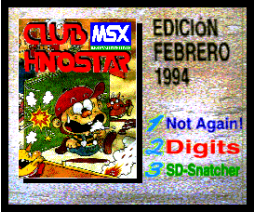 Club Hnostar #2 (1994, MSX2, Club HNOSTAR)