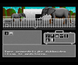 Zoo (Icon-venture) (1987, MSX2, Radarsoft)