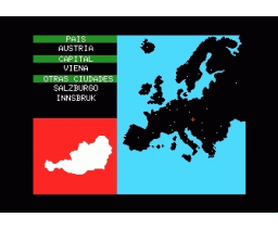 Paises de Europa (1984, MSX, Indescomp)