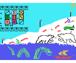 Ski and Roll (2025, MSX, The Original Abstract Games)
