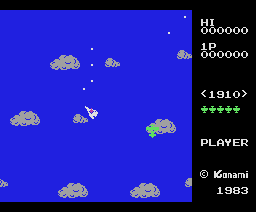 Time Pilot (1984, MSX, Konami)