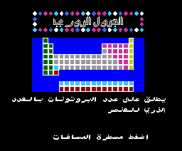 Periodic Table (1988, MSX, Methali)