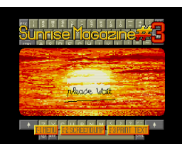 Sunrise Magazine 03 (1992, MSX2, Sunrise)
