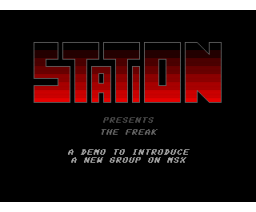 The Freak (1990, MSX2, Station Group)