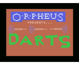 Darts (1984, MSX, Orpheus)