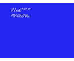 Level 1 Only Game (1993, MSX2, Mint Soft)