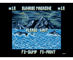Sunrise Magazine 15 (1995, MSX2, Sunrise)