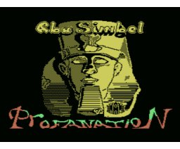 Abu Simbel Profanation (1985, MSX, Dinamic)