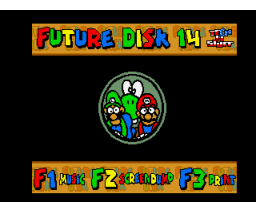 FutureDisk 14 (1994, MSX2, S.T.U.F.F.)