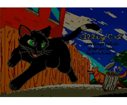 Alley Cat (2024, MSX2, Bill Williams)