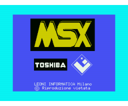 Introduzione al Basic MSX (1985, MSX, Leoni Informatica)