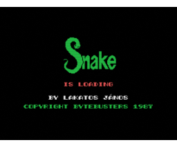 Snake (1987, MSX, The Bytebusters)
