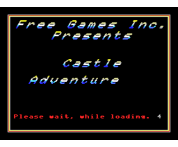Castle Adventure (1989, MSX2, FGI)