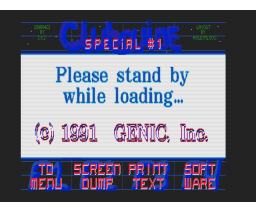 Clubguide Special 01 (1991, MSX2, GENIC)